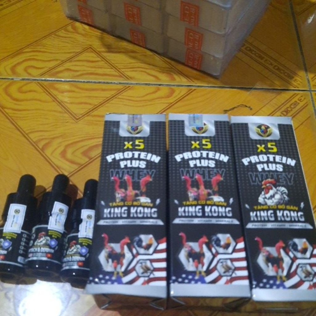 Tăng cơ bổ gân KINGKONG X5 Protein plus gà chọi