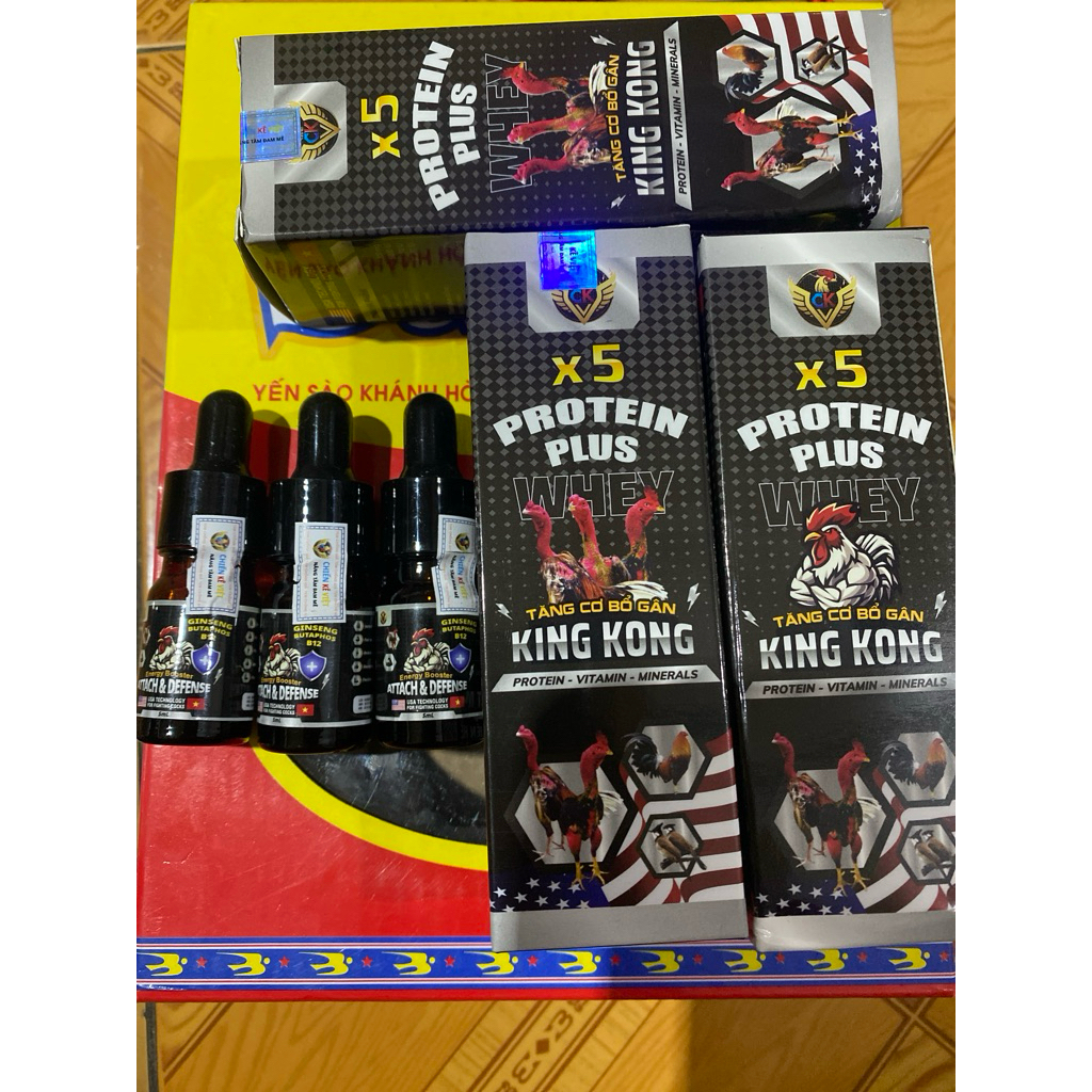 Bổ gân tăng cơ kingkong x5 cho gà chọi