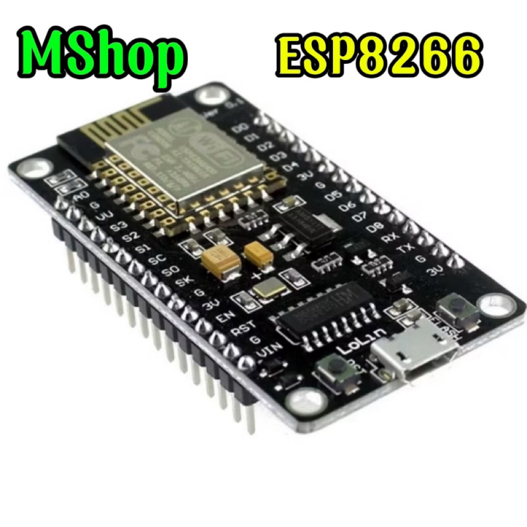 [ C.Thơ ] Kit RF thu phát wifi ESP8266 NodeMCU Lua CH340
