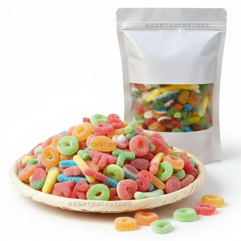 Kẹo Dẻo Phủ Đường Trái Cây – Ngon Chuẩn Fan Kẹo HOÀN THẠCH STORE