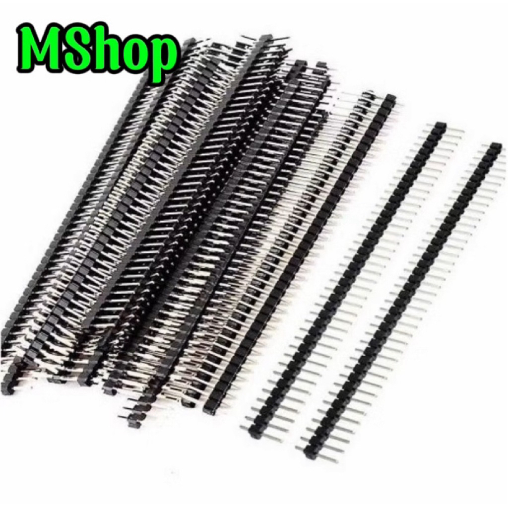 [C.Thơ] Hàng rào đực header 40 pin 2.54mm chân thẳng