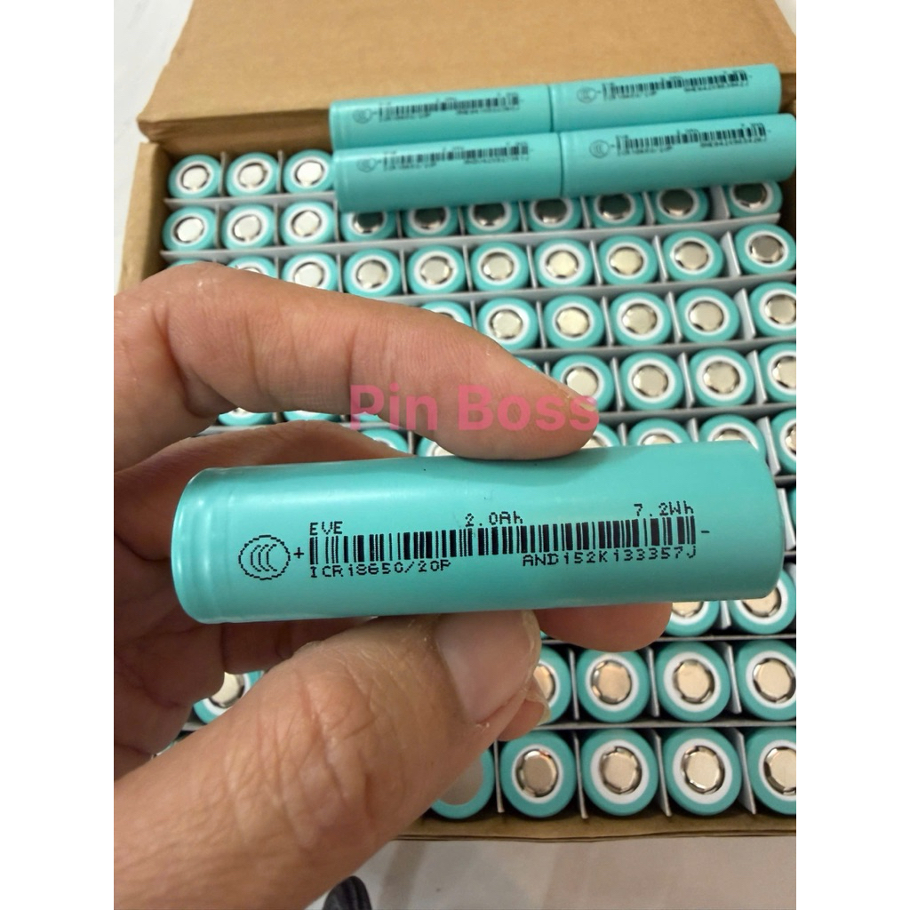 Pin Eve 20p - 18650 ( new ) hình thật shop chụp