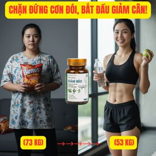 Viên uống giảm cân Body Fit giảm nhanh an toàn hiệu quả giảm 8-12kg sau 1 liệu trình, hộp 30 viên