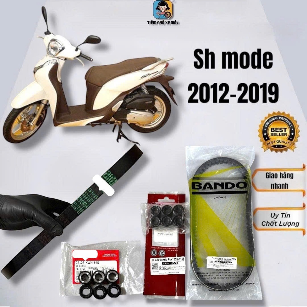 Dây Curoa & Bi côn SH MODE (2012-2019) Chính hãng
