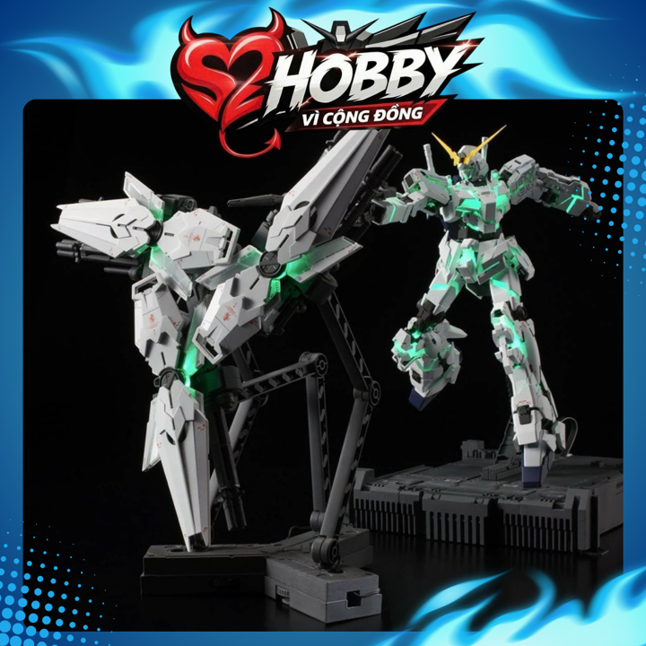 [SẮP VỀ] Mô hình lắp ráp MGEX Unicorn 2201 + LED 1/100  bản sửa lỗi có hộp pin và runner bù