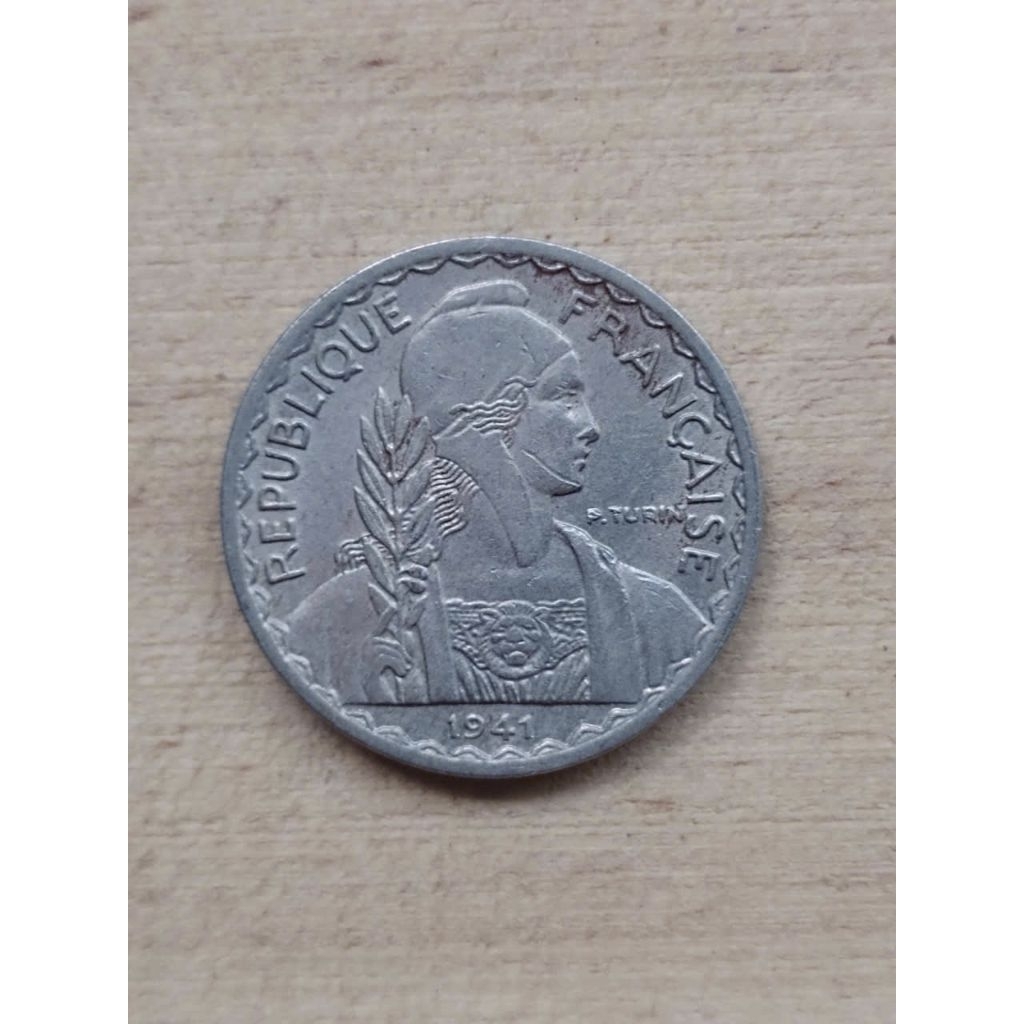 Sưu tầm 1 xu 10 Cent Đông Dương (Indochine) 1939-1941 Không hút nam châm