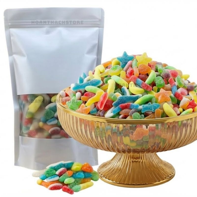 Kẹo Dẻo Phủ Đường Dẻo Dai Cực Cuốn – Fan Ăn Vặt Phải Có HOÀN THẠCH STORE