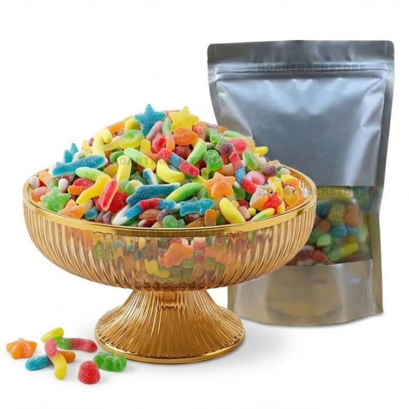 Kẹo Dẻo Phủ Đường Chua Ngọt – Fan Kẹo Cực Mê HOÀN THẠCH STORE