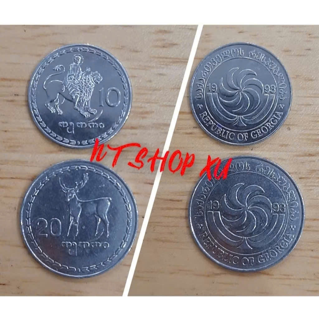 Xu sưu tầm Gruzia, xu sưu tầm hoa