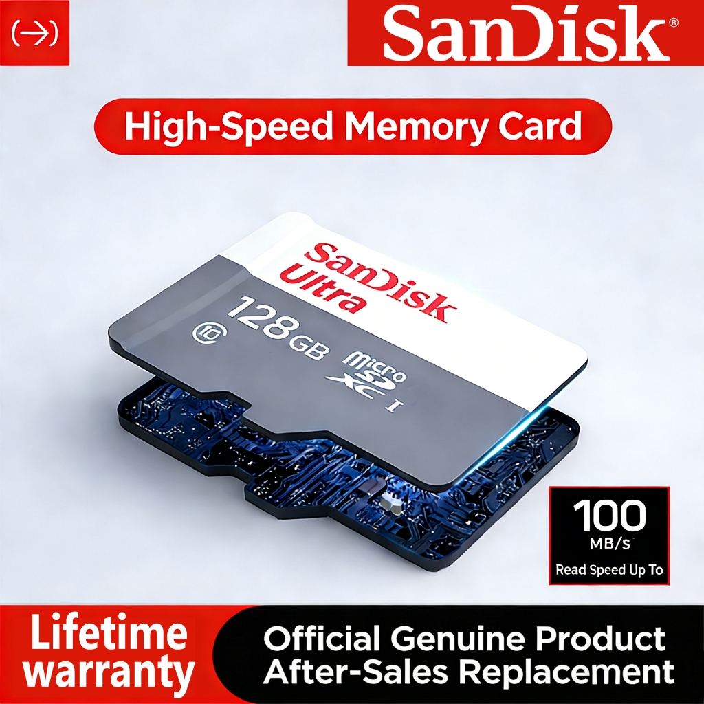 Thẻ Nhớ MicroSDHC - MicroSDXC SanDisk Ultra 32GB - 64GB - 128GB- 256GB 100MB/s