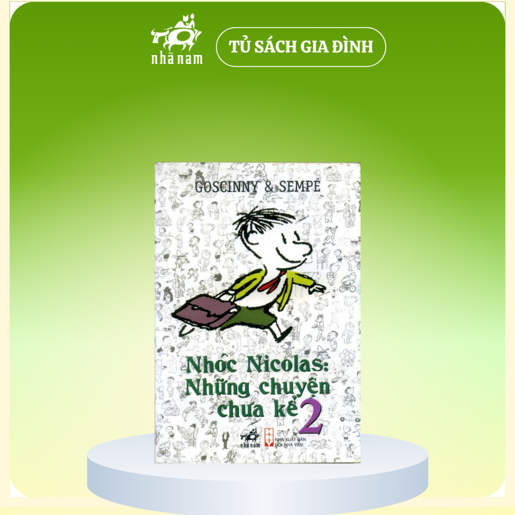 Sách Nhóc Nicolas: Những chuyện chưa kể Tập 2 ( Tái Bản ) ( GOSCINNY & SENPE' ) - Nhã Nam
