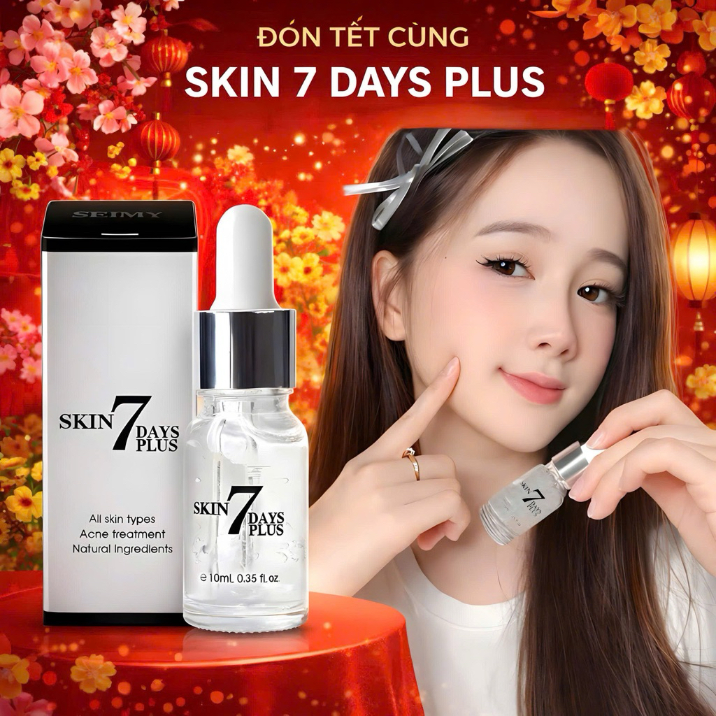 Serum giảm mụn thâm - Skin 7 Days Plus - 10ml