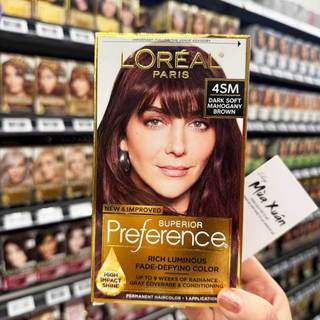 [HÀNG MỸ] [NHIỀU MÀU] Nhuộm tóc L'Oréal Superior Preference