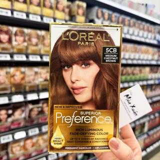 [HÀNG MỸ] [NHIỀU MÀU] Nhuộm tóc L'Oréal Superior Preference
