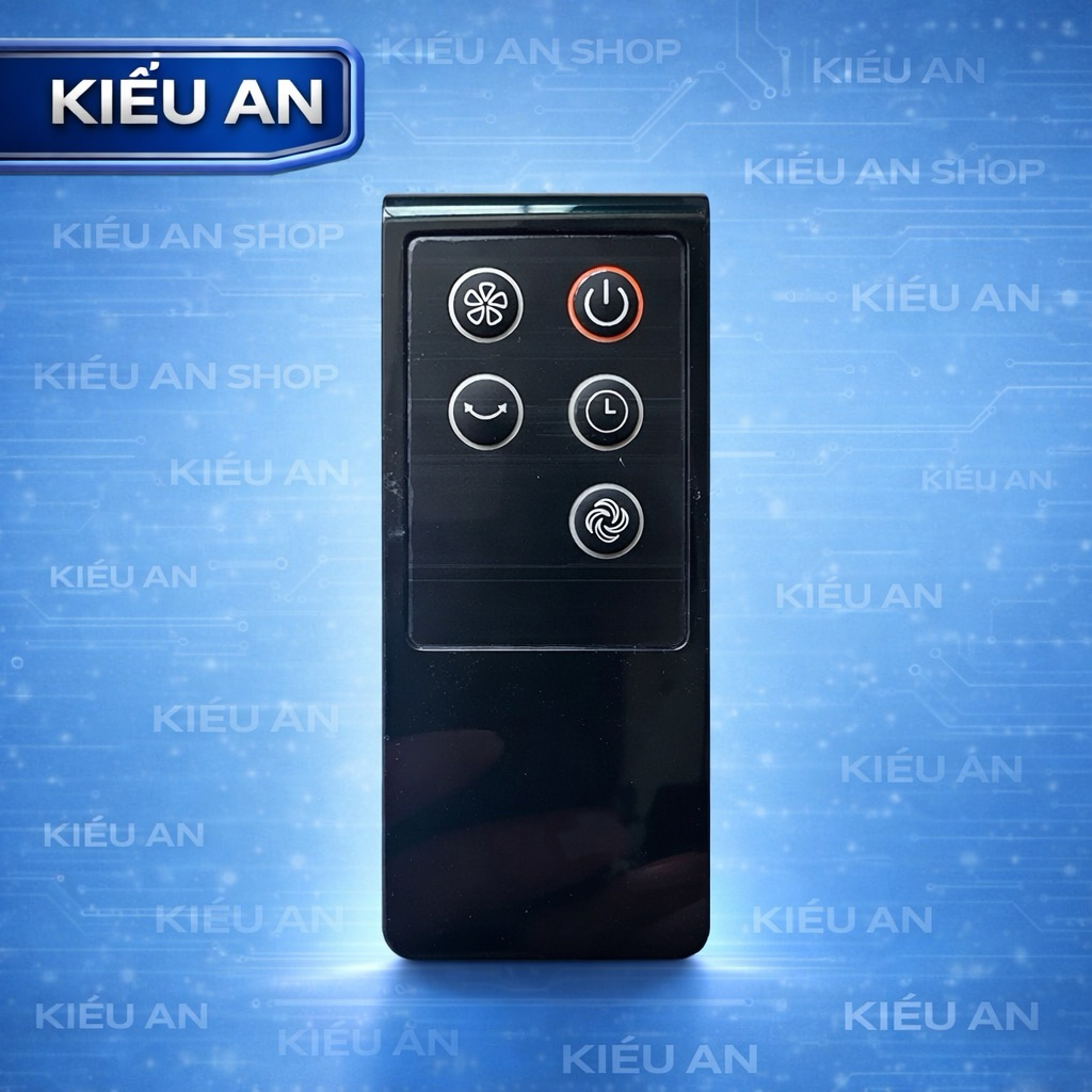 Remot Quạt treo tường Midea FW40-7JR