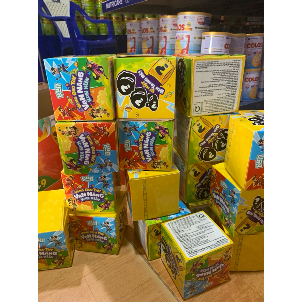 Vòng đeo tay vạn năng kun kun túi mù quà tặng của sữa kun