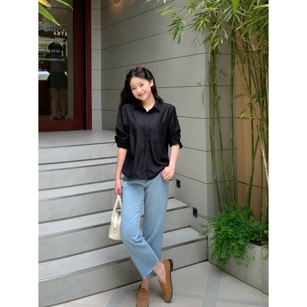 [Thanh Lý] Quần Jeans Lửng Dáng Suông Aoem Studios The Lung Jeans Size S - Đã Sử Dụng