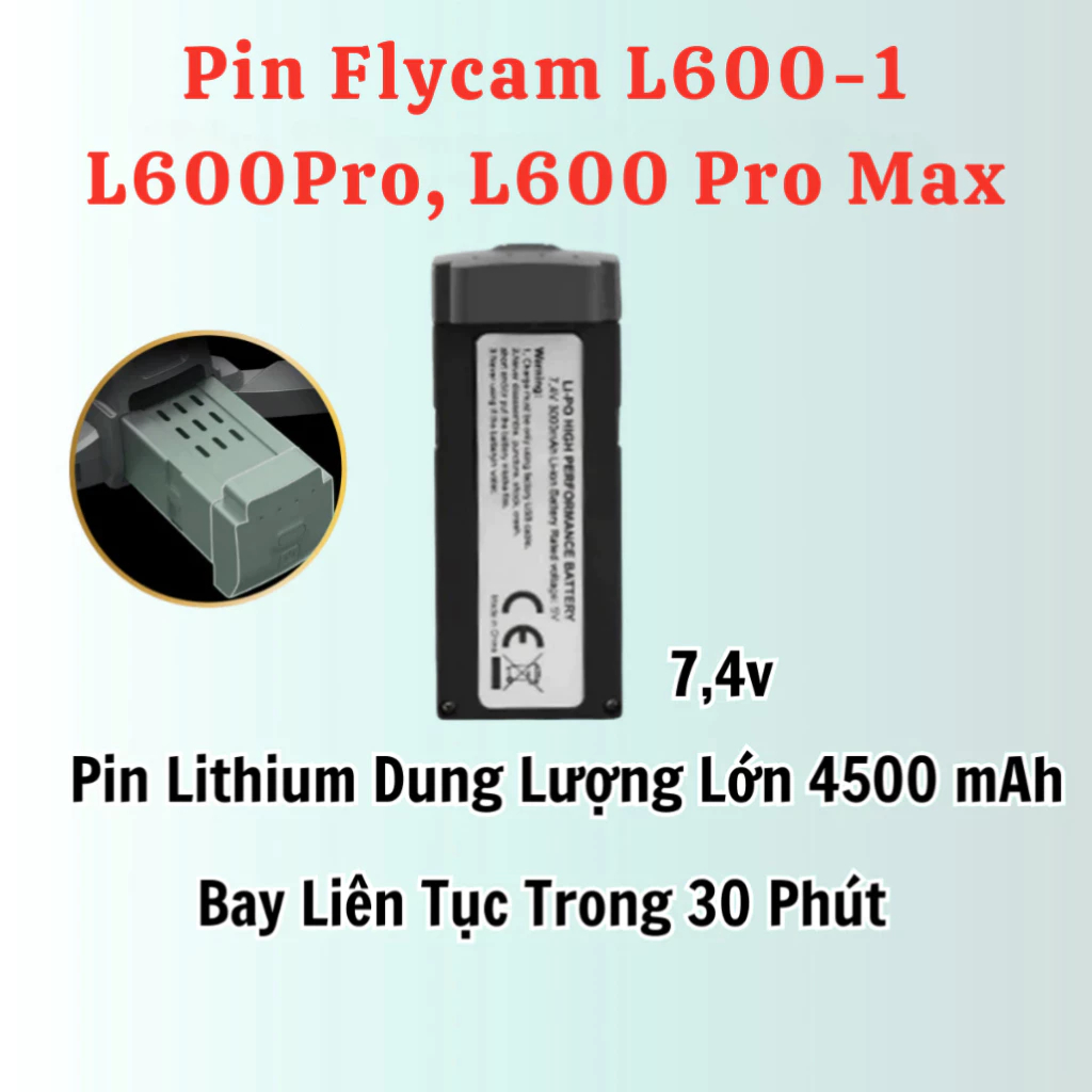 Mới 2026, Pin/Drone Flycam L600 pro max | L600 pro | L600-1