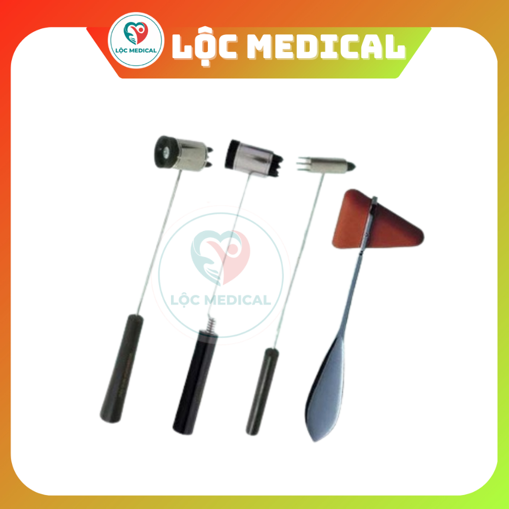 Búa Diện Chẩn Đa Dạng Công Dụng (Búa Phản Xạ, Búa Lớn Lò Xo, Búa Lớn Dẹt, Búa Nhỏ,...)