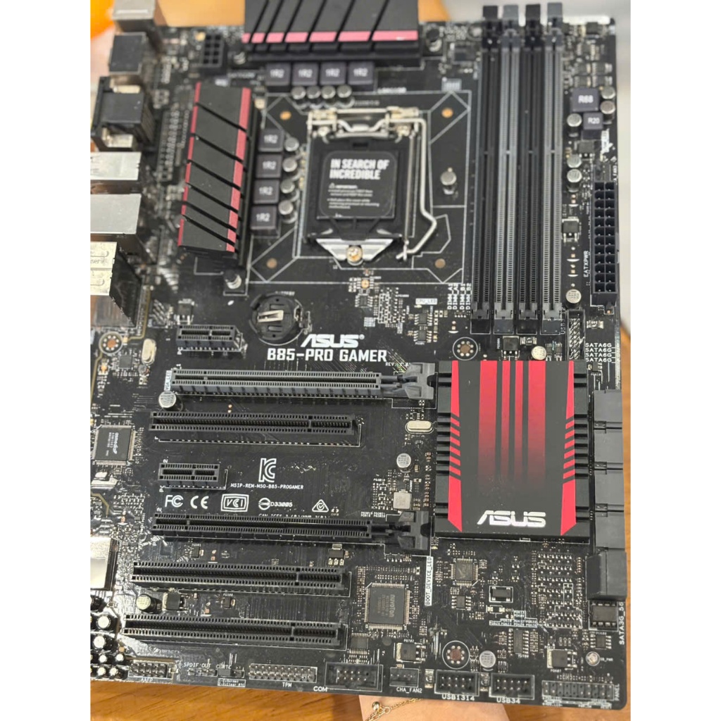MAIN ASUS B85 - PRO GAMER
