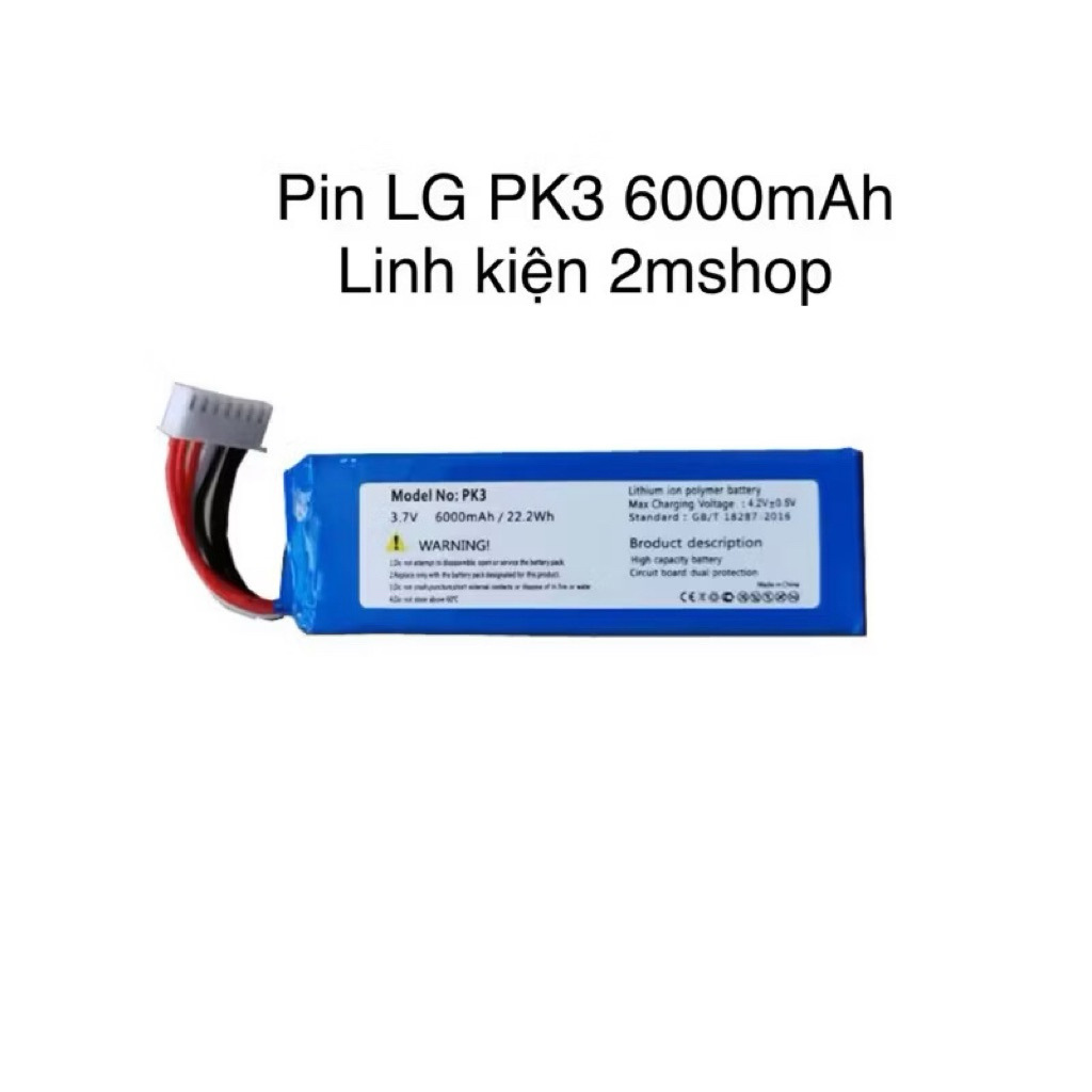Pin Lg Pk3. Thay pin loa Lg Pk3