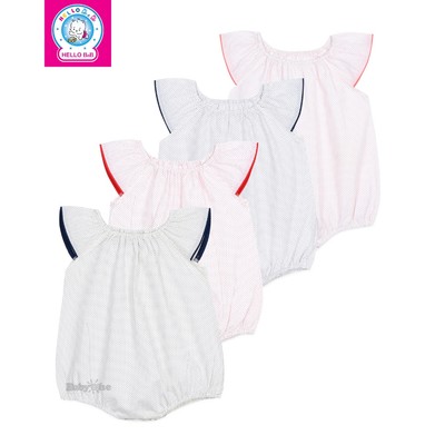 Áo body bí cổ dún chấm bi 1556