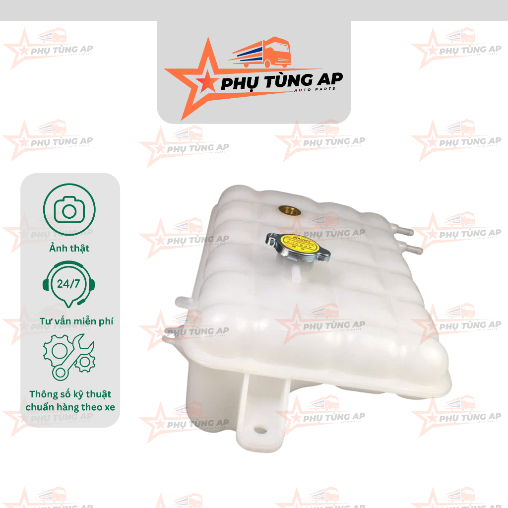Bình nước phụ JAC N900  – Hàng chất lượng NHÀ MÁY dùng cho dòng xe JAC N900  và các dòng xe tải JAC 