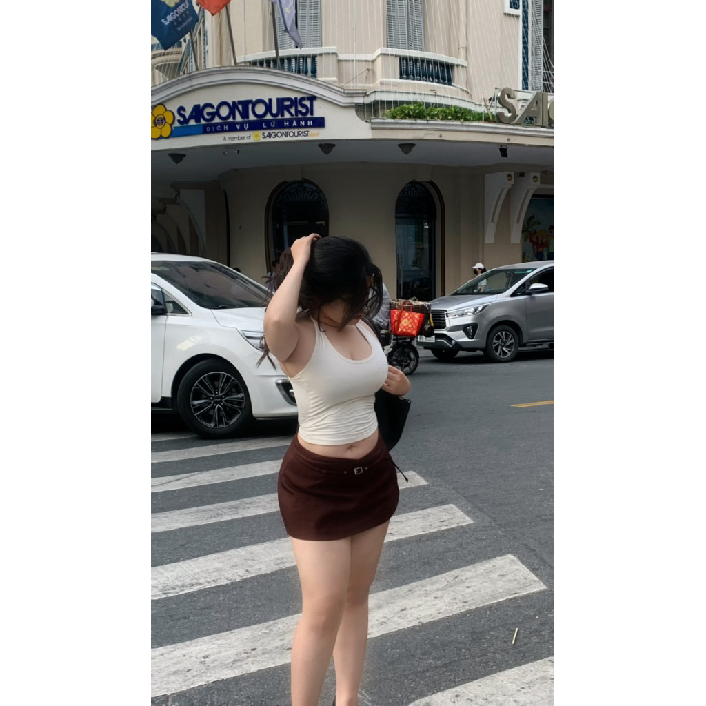 Áo dây cổ yếm bigsize Beos Bigsize