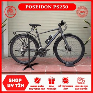 Xe Đạp POSEIDON PS250 • Khung nhôm, càng Magie đúc, phanh dầu, moay-ơ 6 bạc cối nổ