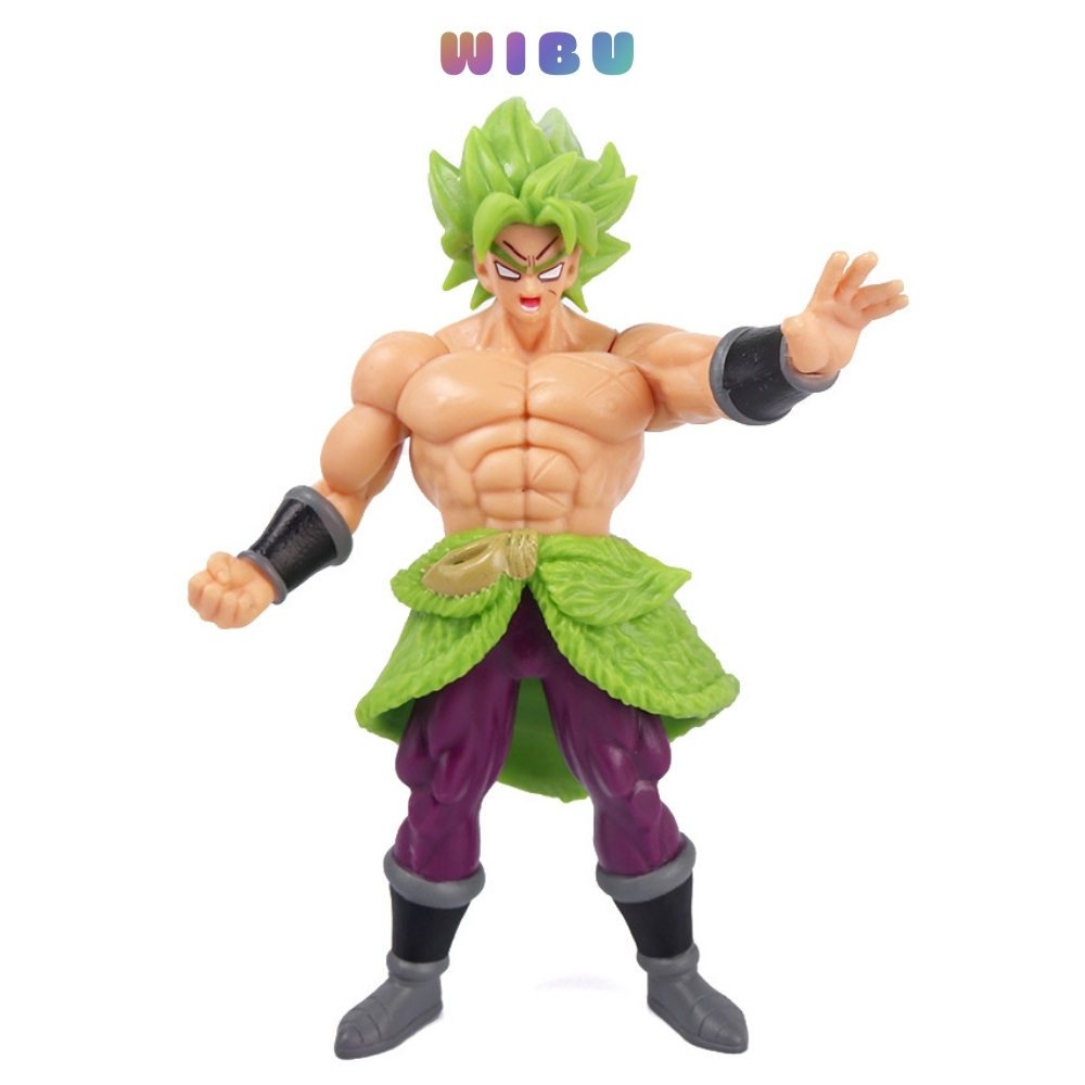 Mô Hình Dragon Ball Broly Cởi Trần Cao 17.5cm Figure Broly Cơ Bắp Siêu Ngầu Bản Bộ No Box - WiBu