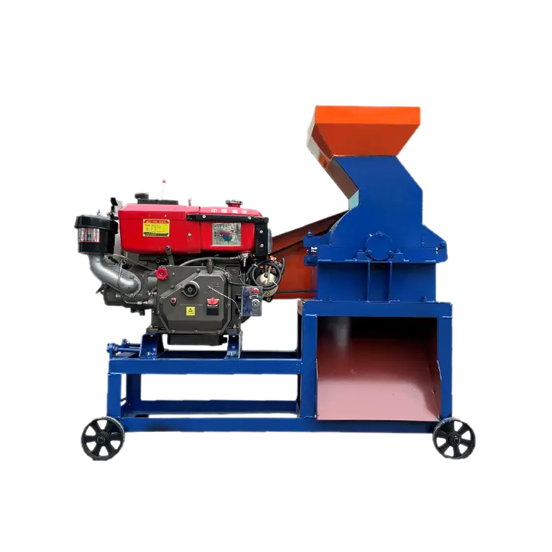 Máy băm xơ dừa B250 đầu nổ