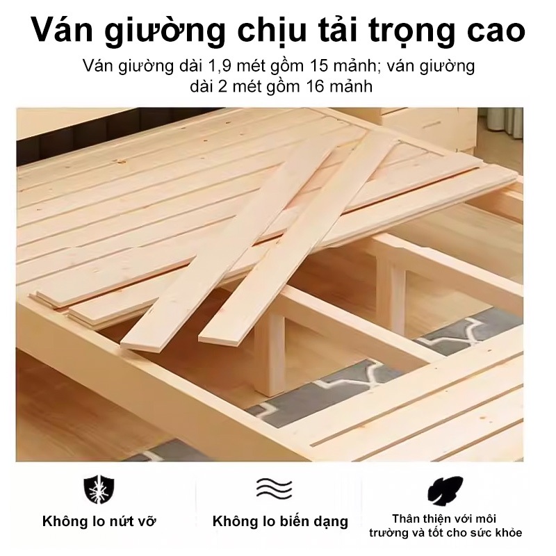 REX Giường pallet gỗ thông đã được xử lí ẩm mốc mối mọi Gỗ mới  nhiên bền đẹp | BigBuy360 - bigbuy360.vn