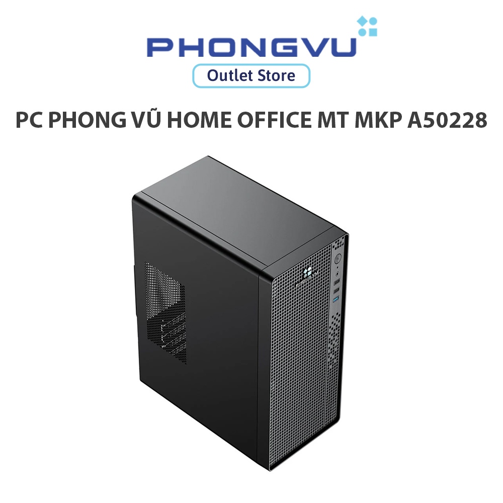 Máy tính để bàn/PC Phong Vũ Home Office MT MKP A50228 (AMD Ryzen 5 5500GT/1x16GB D4/512GB SSD/Free D