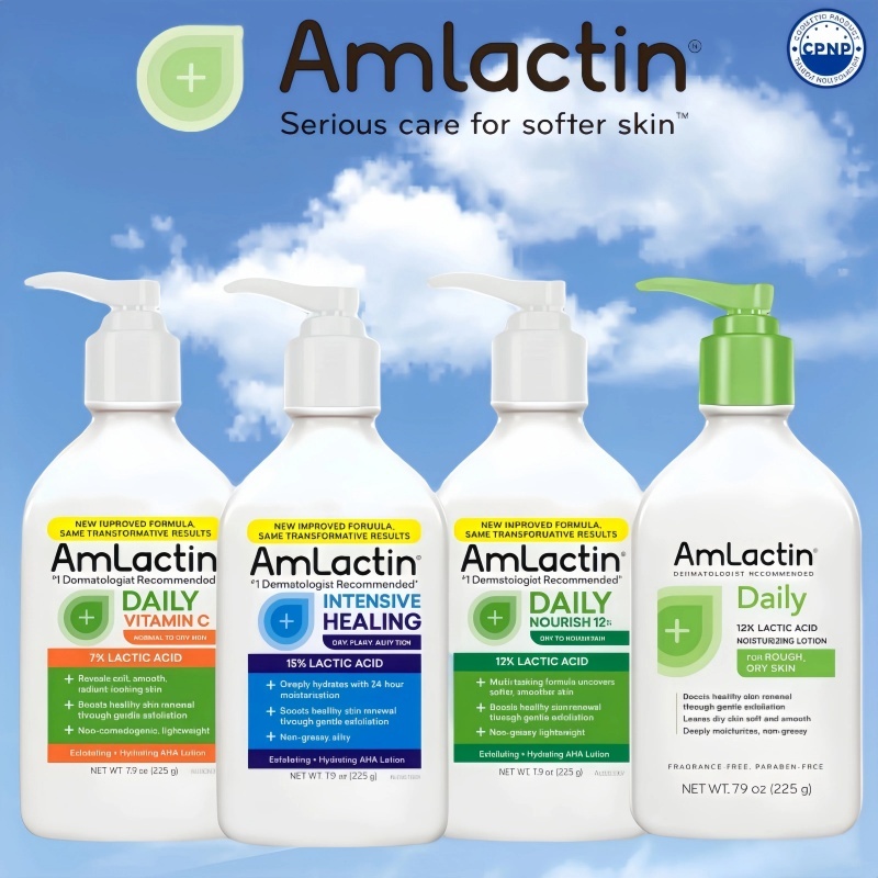 Amlactin Daily Moisturizing Body Lotion 225g / Amlactin AmLa Dưỡng Ẩm Sửa Chữa Body Lotion 225g | BigBuy360 - bigbuy360.vn