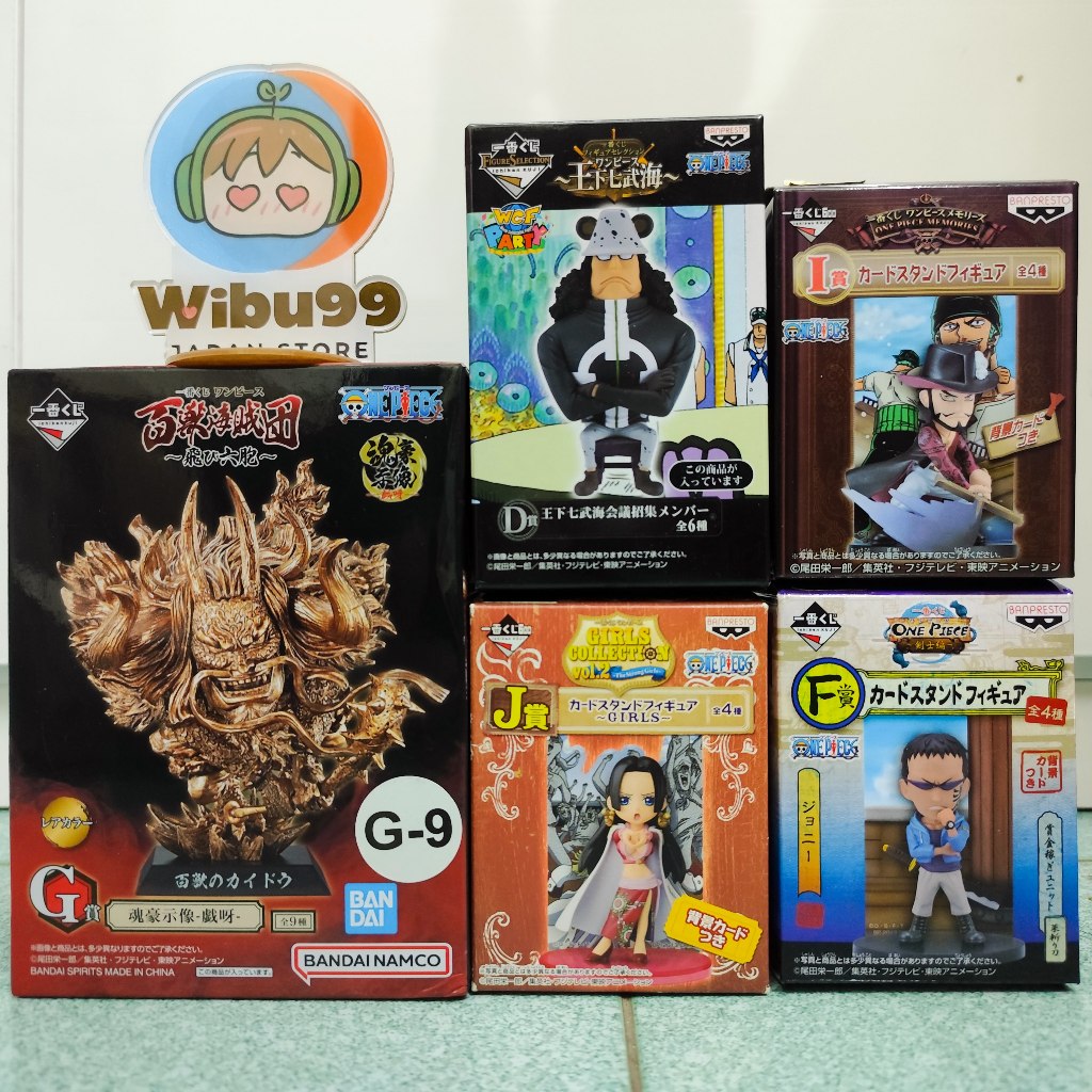 (size nhỏ) Mô Hình Kaido Boa Hancock Dracule Mihawk Bartholomew Kuma One Piece Ichiban Kuji Chính Hã