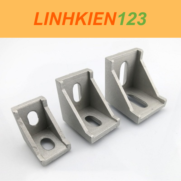 Phụ Kiện Nhôm Định Hình - Set 10 Ke Góc Lắp Nhôm Định Hình 2020 3030 4040