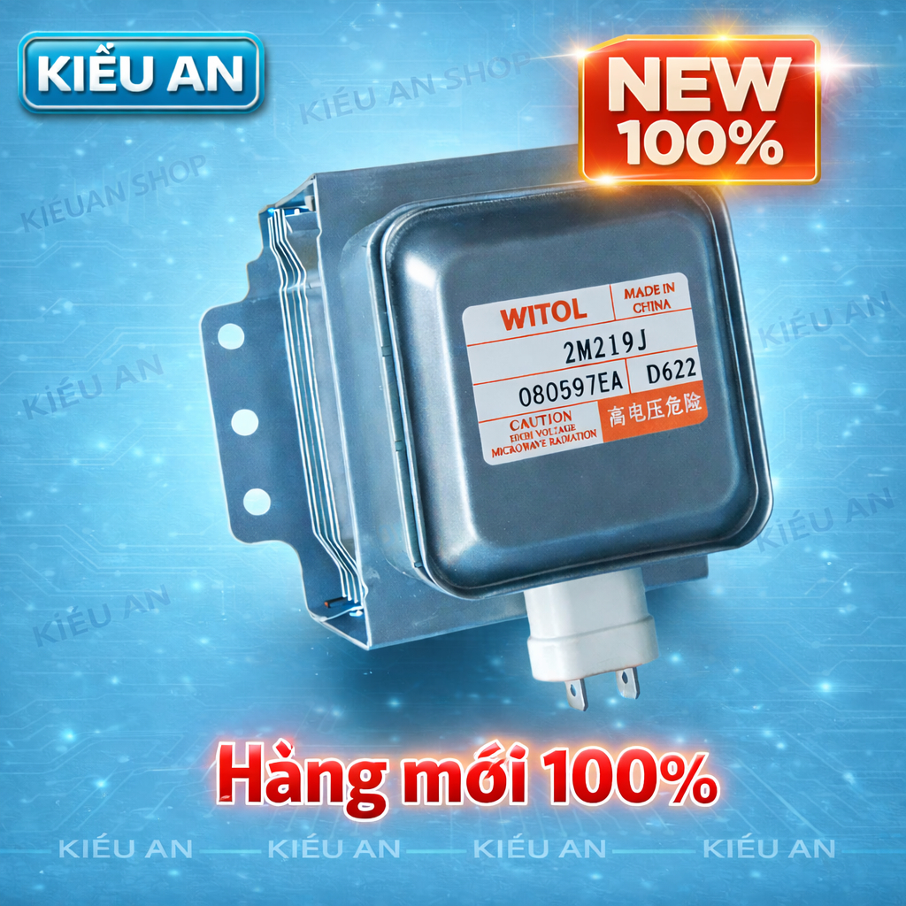 Toshiba - Cục phát sóng, đèn cao áp Lò vi sóng 2M219J - Hàng mới 100%