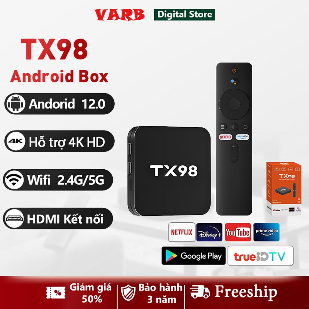 Máy TV Box EXPOSE Thế Hệ 3 Xem Phim 4K, Giải Trí Tại Nhà | Google TV + Remote Tiếng Việt | Hàng Nhập Khẩu Chính Hãng Dig