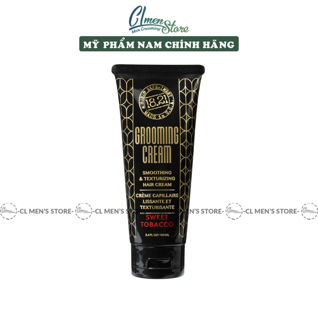 Tuýp Kem Tạo Kiểu Tóc 18.21 Man Made Grooming Cream - 100ml