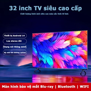 32 inch TV HD WiFi LED TV kỹ thuật số Android 14.0 1+8G Smart TV HDR+cho YouTube Bảo hành một năm