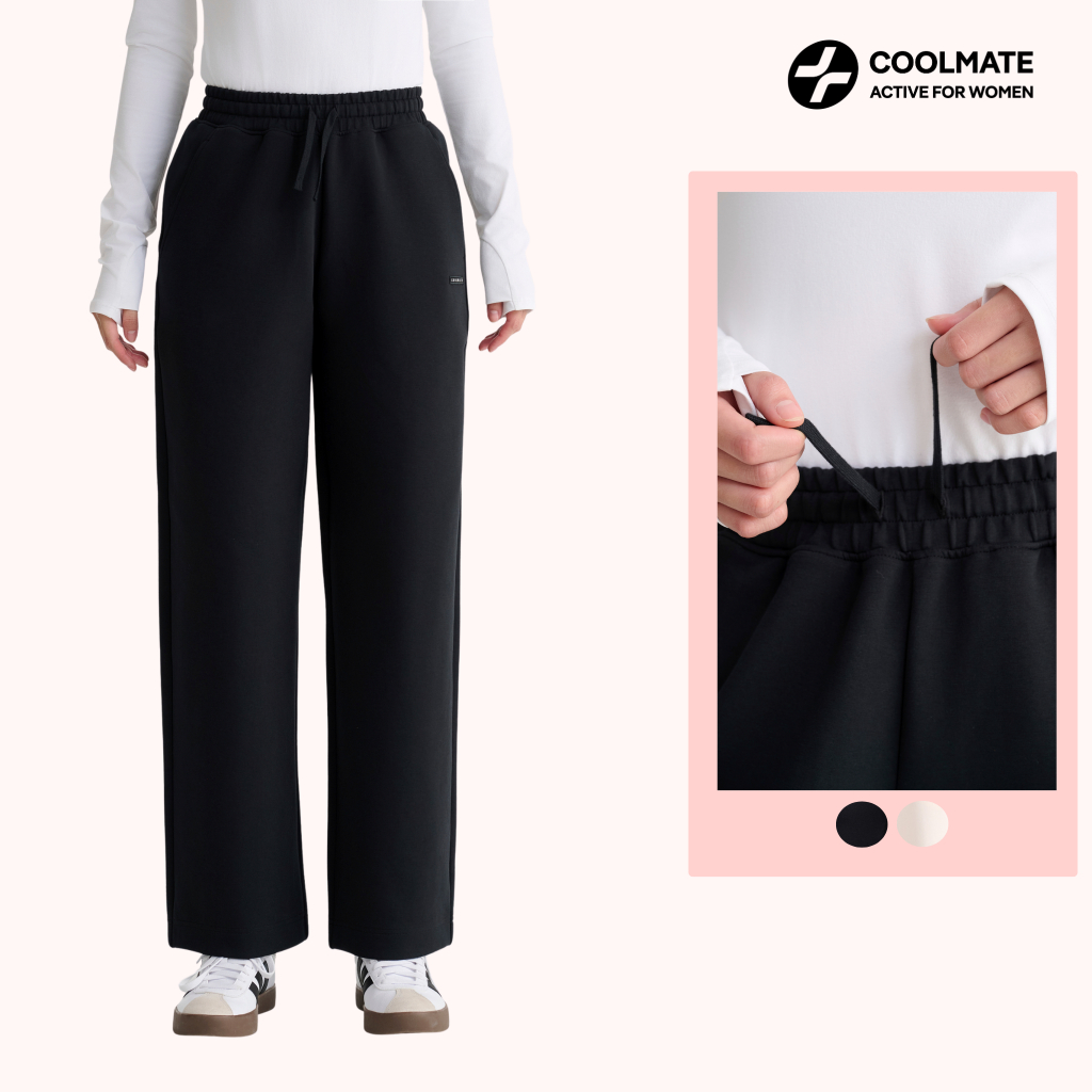 Quần dài thể thao đi chơi Nữ Studio Pants quần nữ thể thao mềm mại ấm áp - Coolmate Active For Women