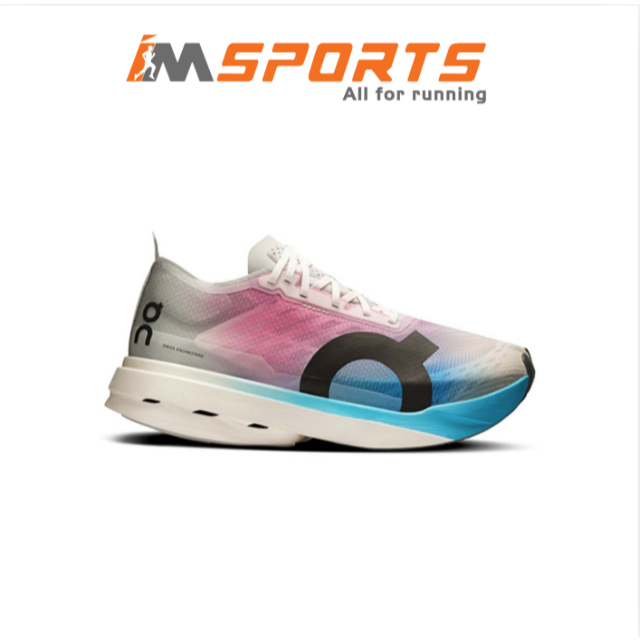 Giày Chạy Bộ Nam On Running Cloudboom Strike - White/Horizon Chính Hãng - IMSports