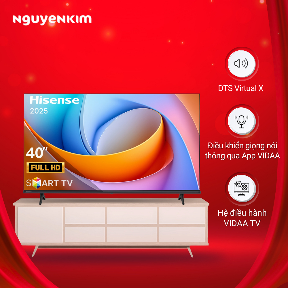 Smart Tivi Hisense Full HD 40 inch 40A4Q