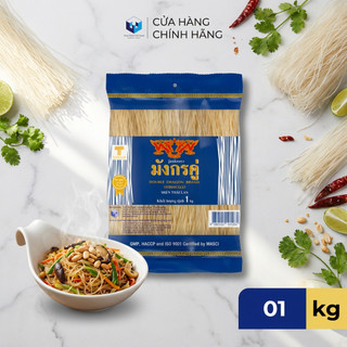 Miến Dong Sạch SONG LONG 1kg (Nhập Khẩu Thái Lan - Nấu Lâu Không Trương Nở)