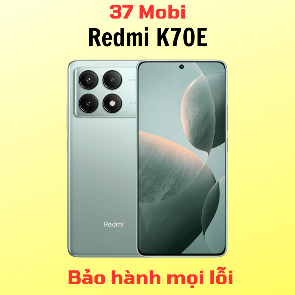Điện thoại Xiaomi Redmi K70E - Dimensity 8300 Ultra Màn OLED 120Hz