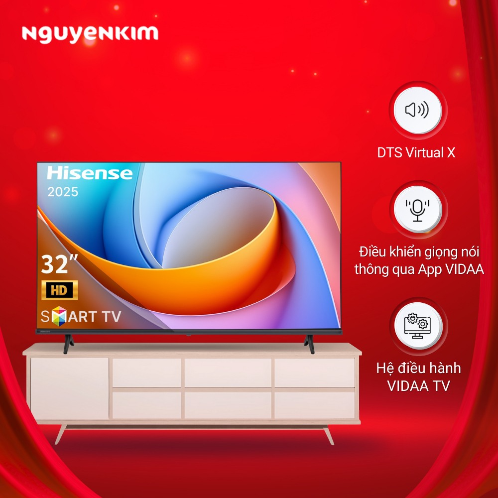 Smart Tivi Hisense HD 32 inch 32A4Q