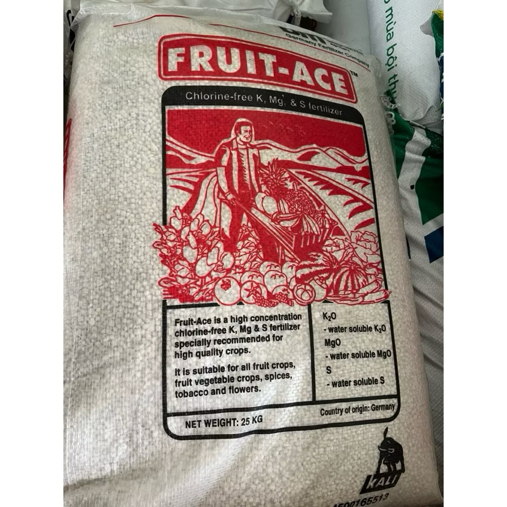 1 Bao kali sỏi Bm 25kg chuyên cho cây ăn trái- Kali trắng