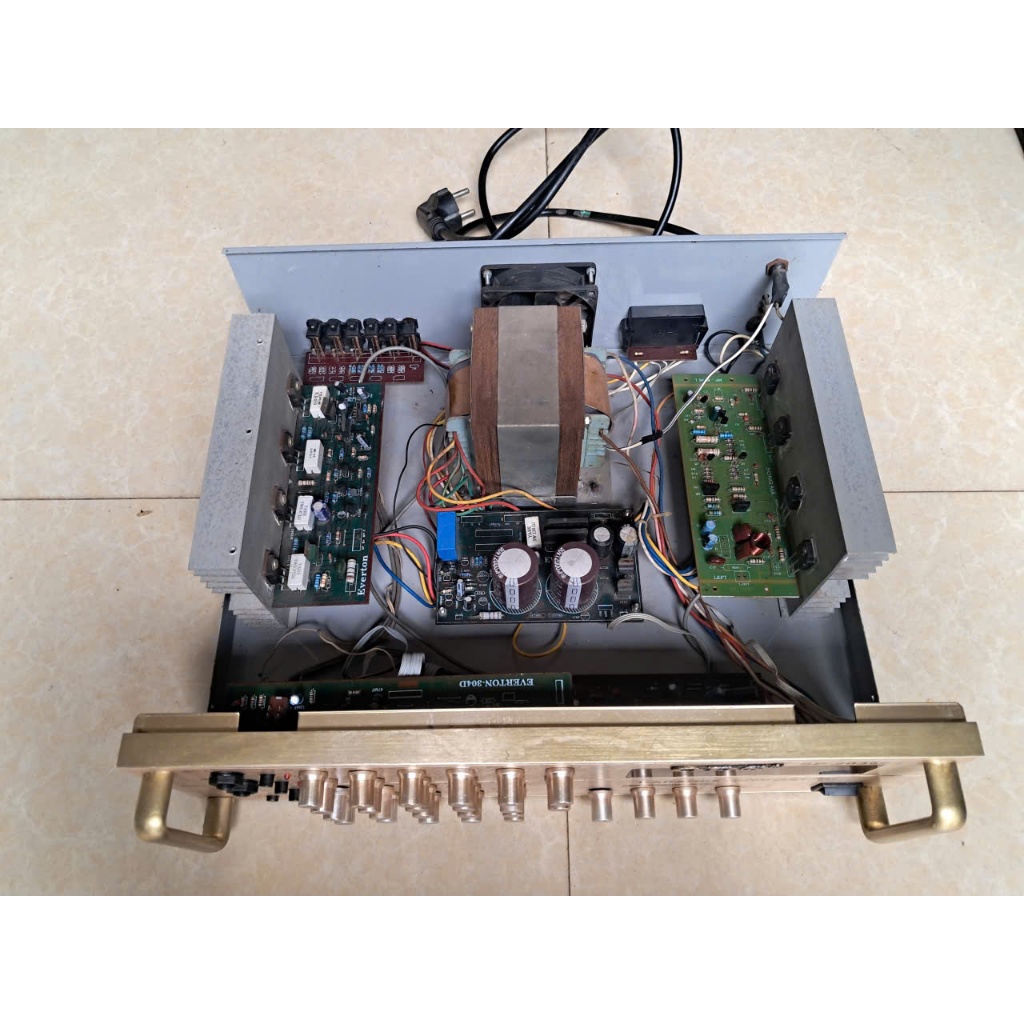 âm ly cũ 8 sò, 450W - Model: ODS - PS - 203 - đã qua sử dụng - bán thanh lý