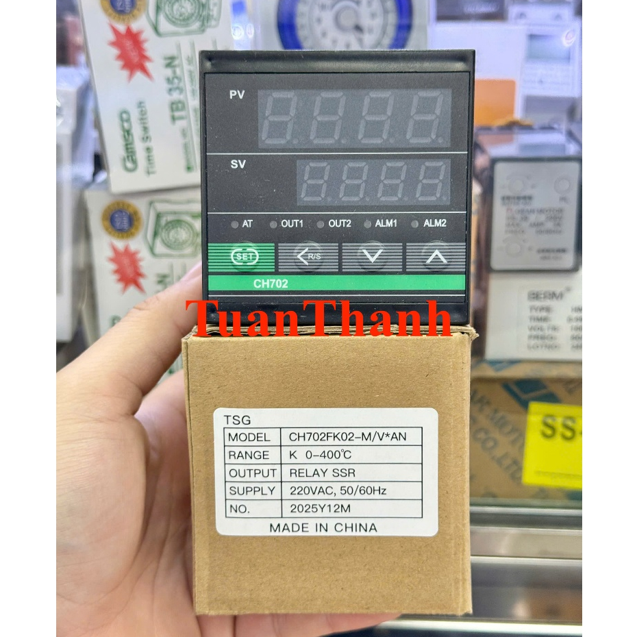 (HÀNG TỐT) Bộ Đồng Hồ Điều Khiển Nhiệt Độ CH702 Hiệu TSG