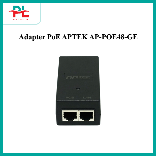 Adapter PoE APTEK AP-POE48-GE - Chính Hãng